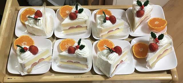みんなの家・西東京　クリスマスケーキ