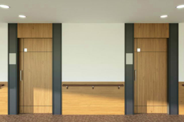 プレザングラン西宮香櫨園　廊下