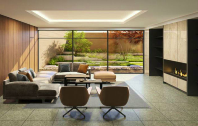 プレザングラン西宮香櫨園　1階ラウンジ