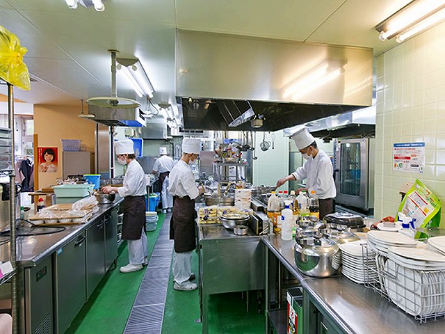 ハートランド川口明生苑 厨房