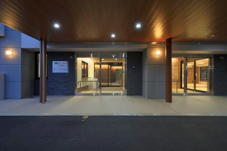 ココファンおおえの灯り　エントランス