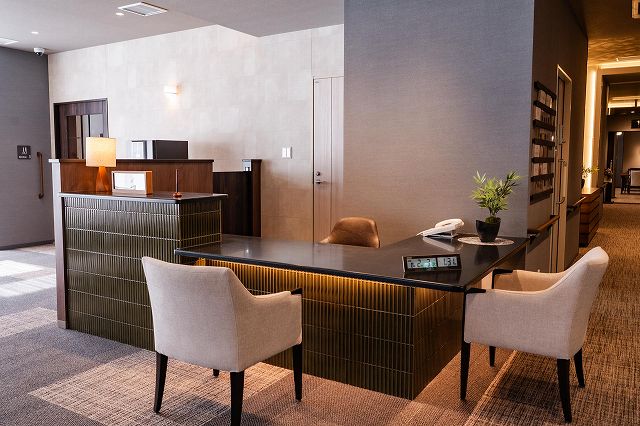 SOMPOケア ラヴィーレ平和大通り　エントランス受付